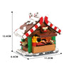 (Gobricks version) 375 pcs MOC-132331 Christmas Grilling Stand