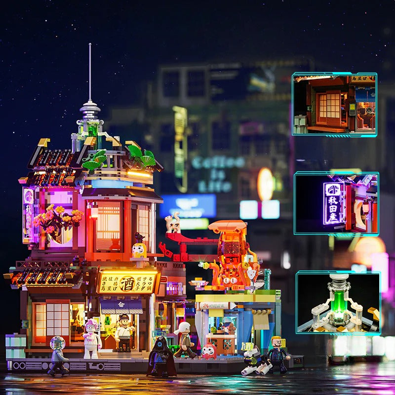 lumier YUKKOコラボ商品 1987pcs ⁠⁠Lumibricks Izakaya – Joy Bricks