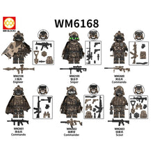 WM6168 Military Series Engineer Sniper Minifigures
