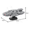 3498PCS MOC-57856 Battlestar Galactica - UCS Scale