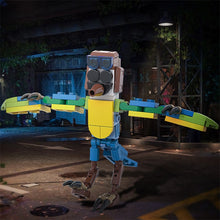 (Gobricks version) 70PCS MOC Indigo Park - Magic Parrot