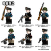 N677-682 World War II Soviet Navy Minifigures
