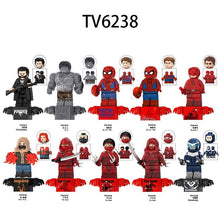 TV6237 TV6238 Superheroes: Spider-Man, Scorpion, and the Hulk Minifigures