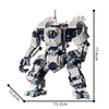(Gobricks version) 649pcs MOC-216787 Bison Titan from Titanfall 2 Concept Art
