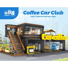 2496pcs XJD JD113 Coffee Car Club