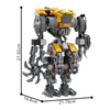 (Gobricks version) 985pcs MOC-203632 MAD STOMP XT “BEE-STUNG”
