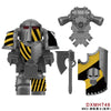 Dxmh745-747 Warhammer MK3 Iron Warrior Minifigures