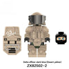 GG016-017 ZX82501-1 ZX82601-1 Delta Force series, Captain of the Id Guard Minifigures