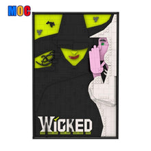 (Gobricks version) 928pcs MOC-202432 Wicked Poster