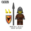 N505U-510U Medieval Castle Knight Series Minifigures