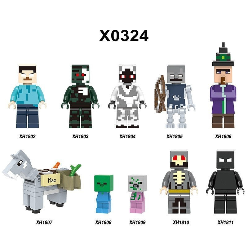 マイクラ X0324 Minecraft Series Minifigures – Joy Bricks
