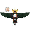 TP1038 Superhero Eagle Woman Green Lantern Elemental Human Black Luthor Minifigures