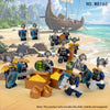 M8167 M8168 M8170 Medieval Vikings Series Minifigures