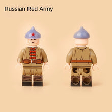 MT011 MTZ001 MTZ002 MTZ003 Soviet Red Army soldier Minifigures