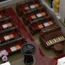 (Gobricks version) 4796pcs MOC-181146 Western Church - Valentine Red Dead Redemption 2