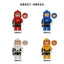 6B021-6B024 Biochemical and nuclear workers Minifigures
