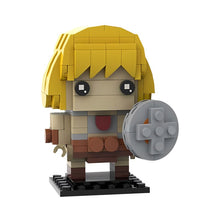 (Gobricks version) 416pcs MOC-201373 He-Man & Skeletor (Masters of the Universe) Brickheadz