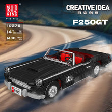 1430PCS MouldKing 10278 Vintage American Convertible