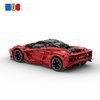 3715pcs MOC-204960 Supercar Lotus Evija (1:8 RC)