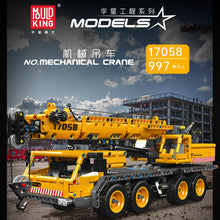 997pcs Mouldking MK17058 Mechanical crane