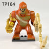 TP163 TP164 Godzilla vs. King Kong series Kong Kim Scar king Minifigures