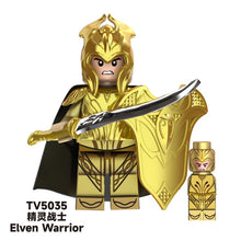 TV6405 Ring King series Elf Warrior Minifigures