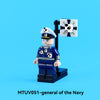 MTUV047-MTUV051 naval military soldier Minifigures