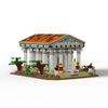 1663pcs MOC Ancient Greek Temple/Roman temple