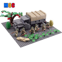 MOC WWII US Army Dodge Truck Troop Carrier Military