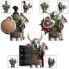 DT8905 world of warcraft Series Orc Minifigures