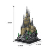 (Gobricks version) 596PCS MOC-135821 Microscale castle - 16x16 baseplate