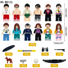 M8126 Beach vacation and leisure tourism Minifigures