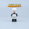 HTL105-109 World War II Cooking Team Minifigures