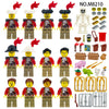 M8210 M8211 2 styles pirate minifigures