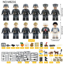 M8216 German logistics units during World War II Minifigures