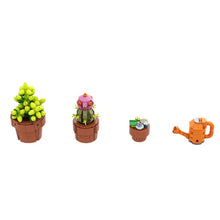 (Gobricks version) 400pcs MOC Drought-tolerant plants in small pots