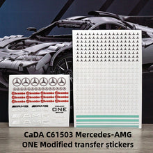 Stickers for CaDA C61503 Mercedes-AMG ONE