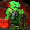 Dragon Knight Full set of minifigures Golden Knight Blue Knight Red Knight