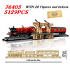 (Ship from US warehouse) 5129PCS 87020 Hogwarts Express Compatible 76405