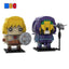 (Gobricks version) 416pcs MOC-201373 He-Man & Skeletor (Masters of the Universe) Brickheadz