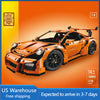 (Ship from US warehouse) 2758pcs The Porsche 911 GT3 RS