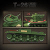 705pcs QUANGUAN 100292 T-26 LIGHT TANK