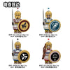 N339-342 Greek Series: Athenian and Corinthian Hoplites Minifigures (new, updating)