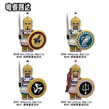 N339-342 Greek Series: Athenian and Corinthian Hoplites Minifigures