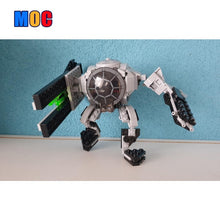 219pcs MOC-94932 TIE Mech - Alternative build of 75300 Imperial TIE Fighter