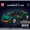 3239PCS Mouldking 13091 Mclaren P1 GTR Green