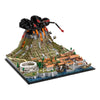 (Gobricks version) 2539PCS MOC-159887 Vesuvius & Pompeii