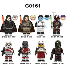 G0161 Star Wars Series Captain Soldier guards Minifigures