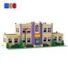 2733PCS  MOC-177723 Modular Springfield Elementary School