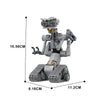 (Gobricks version) 200PCS+ MOC Model of Thunderbolt 5 Robot